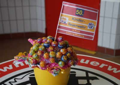 ffw villmar Kinderfeuerwehr Lutscher Suessigkeiten