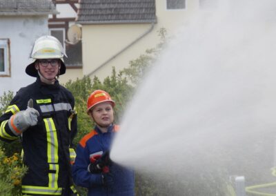 ffw-villmar jugendfeuerwehr wasseruebung wassertrupp